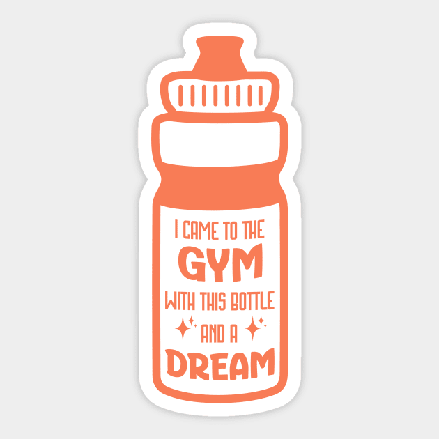 Fitness funny quote Sticker by Ingridpd